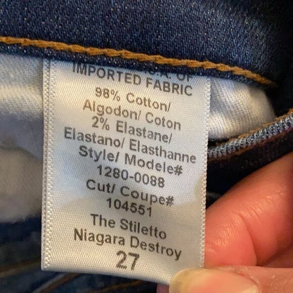 Current/Elliott Skinny Jeans size 27 - Picture 12 of 13